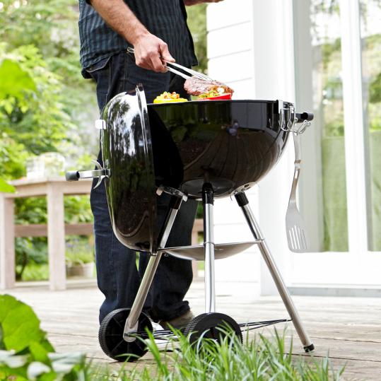 Barbacoa Weber de carbón Compact Kettle Ø57 Black