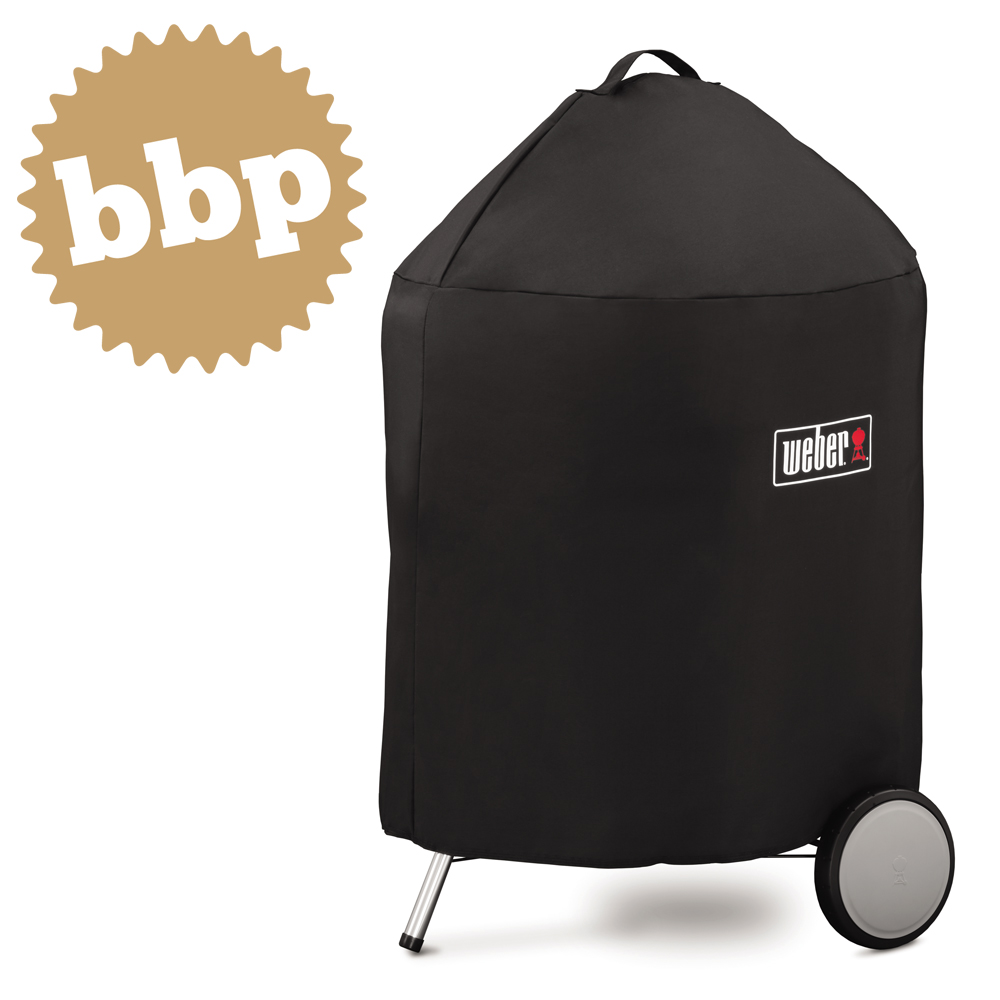 Funda de vinilo deluxe para barbacoas Weber de carbón 57 cm