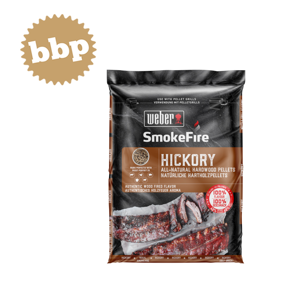 Pellets de madera Hickory 9 kg 