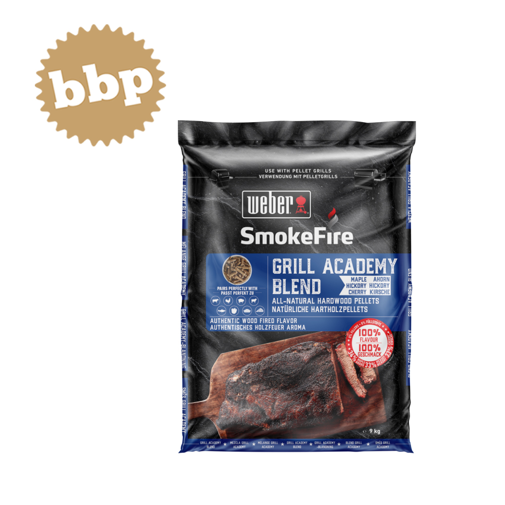 Pellets de madera - Mezcla de la grill academy 9 kg 